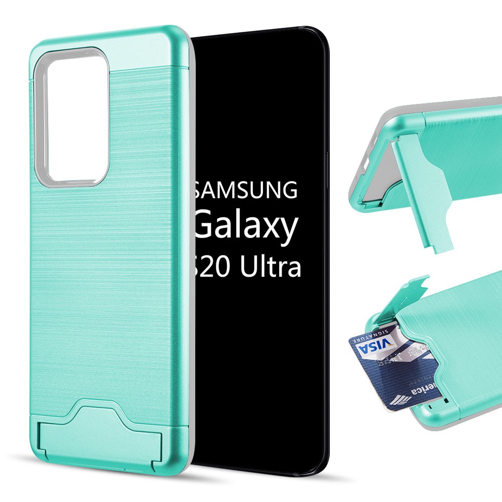 Samsung Galaxy S20 ULTRA (6.9") Phone Case Card Holder Slot, Heavy Duty