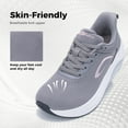 thumbnail image 2 of HI HATIDE Wide Toe Box Shoes Women Arch Support Walking Shoes for Plantar Fasciitis Wide Width Orthotic Tennis Sneakers, 2 of 11
