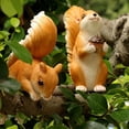 thumbnail image 4 of Cute Squirrel Resin Statue Suitable for Garden Yard Outdoor Tree or Fence, 4 of 8