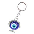 thumbnail image 3 of Llavero de ojos azules, llavero de ojos azules, accesorios de llavero turco, llavero de mal de ojo, valor inmejorable, 3 of 14