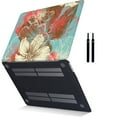 thumbnail image 5 of for MacBook Air 13" Case 2022 2021 2020 2019 2018 Release Model A2337 m1 A2179 A1932, Plastic Hard Shell Cover Cable Tie, Flower 160, 5 of 5