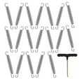 thumbnail image 1 of HEALEEP 1Set Trampoline Spring Tool Replacement Parts Galvanized Steel for Outdoor Use Durable, 1 of 6