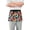 Blue Pink Orange Tie Dye, variant on Cute Owl Bird on Branch Server Apron with 3 Pockets Waterproof Waitress Waist Short Apron for Man Woman 12 Inches