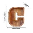 New 2024 Home DIY Clearance Wooden English Letter Savings Can