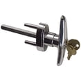 thumbnail image 2 of Prime-Line Garage Door T-Handle N280-677 - Chrome Plating Lock - Two Keys Included, 2 of 3
