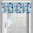 thumbnail image 2 of Ambesonne Summer Window Valance, Duck Flamingo and Unicorn, 54" X 18", Multicolor, 2 of 5