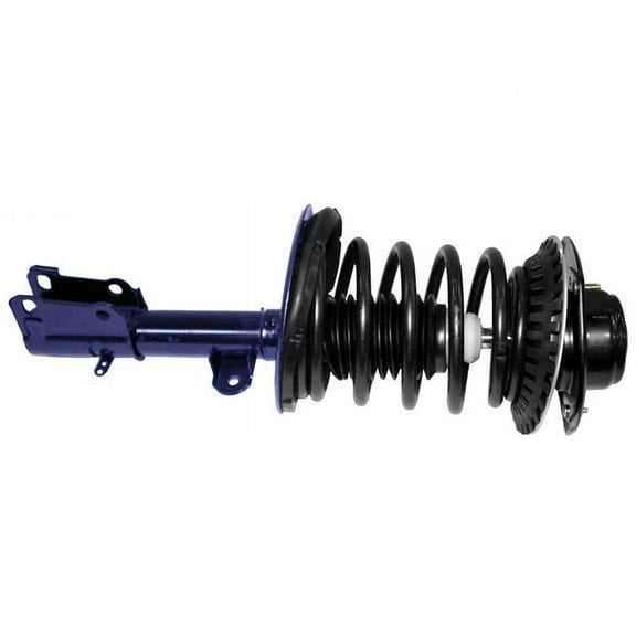Front Left Strut and Coil Spring Assembly - Compatible with 2001 - 2007 Chrysler Town & Country FWD 2002 2003 2004 2005 2006
