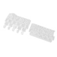 thumbnail image 2 of DIY Key Holder Silicone Molds, 2pcs Letter Silicone Mould Personalized  For Gifting For Key Chains, 2 of 8
