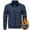 Dark Blue, variant on The Hottest Gifts Ofreoo Winter Coat Men Outdoor Fleece Lining Print Jacket With Zip Pockets