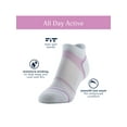 thumbnail image 2 of Peds Women's All Day Active No Show Half Cushion Socks, 6 Pairs, 2 of 6