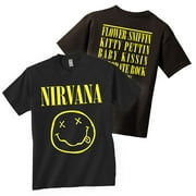 Nirvana T-Shirt Smiley Face Logo T-Shirt   Coolie