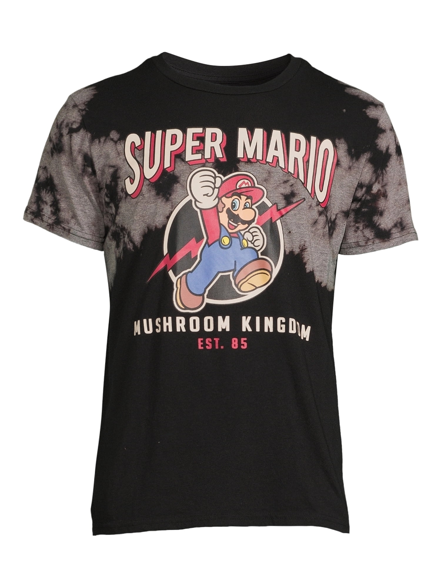 super mario tie dye shirt