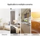 thumbnail image 5 of Speravity Mini termómetro de pared con pantalla Digital, inalámbrico, autoadhesivo, para interior, dormitorio, mesita de noche, higrómetro, Accesorios para bloques patrón, 5 of 6