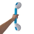 thumbnail image 5 of Carex Suction Shower Grab Bar, 16" Ultra Grip Handle, Dual Locking, 75 lb Weight Capacity, 5 of 9
