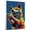Akita, variant on Irish Wolfhound Dog Trumpet Stretched Canvas Size 8x12 – Funny Irish Wolfhound Dog Playing Trumpet Canvas Wall Art for Music Lovers, Pet Lovers, Home Decor