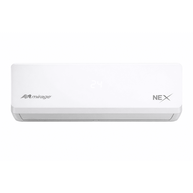Aire Minisplit 110v Mirage NEX 1 Tonelada 12000 btu Solo Frio