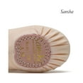thumbnail image 3 of Sansha JULI Youth Canvas Ballet Shoes, A Lightweight & Comfortable Slipper for Young Dancers (2-Pack), Black, Size I M, 3 of 6