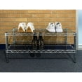 thumbnail image 4 of Shelving Inc. 12"d x 36"w x 14"h Shoe Rack, Weight Capacity 800lbs Per Shelf, 4 of 5