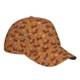thumbnail image 3 of Kdxio Unisex Dachshund And Ball Pattern Baseball Cap Unisex Washed Classic Adjustable Hat, 3 of 8