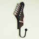 thumbnail image 4 of Colgador de pared para toallas y ropa Injueey 3 uds ganchos de resina vintage forma de guitarra, 4 of 6