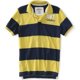 thumbnail image 1 of Aeropostale A87 Aero Surf Team Stripe Rugby Polo para hombre, amarillo, grande, 1 of 1