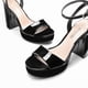 thumbnail image 3 of Sandalia DREAM PAIRS SDHS2423W Negra Plataforma Tacones Altos, 3 of 7