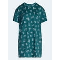 thumbnail image 6 of Joyspun Women's Dreamy Soft Collection Short Sleeve Sleepshirt, Sizes S/M to 2X/3X, 6 of 6