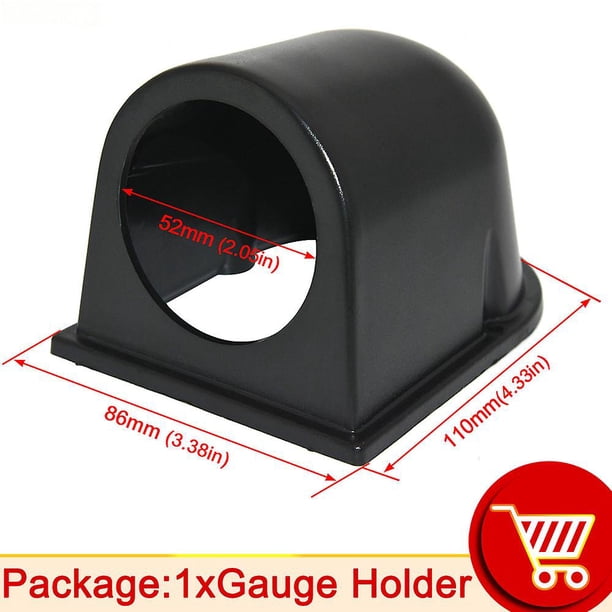 52mm Water Temp/oil Temp/voltmeter/oil Press Bar Psi /vacuum/boost Gauge/air Fuel Ratio/egt Gauge With Sensor Fit For 12v Car