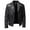 Black Hoodless Casual Outwear Jackets, variant on Olyvenn Clearance Men's Leather Jacket Fashion Stand Collar Punk Motorcycle Washed Leather Long Sleeve Hoodless Casual Outwear Jackets Bomber Jacket Windbreaker Club Coat Brown 6