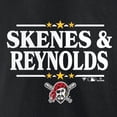 thumbnail image 4 of Men's Paul Skenes & Bryan Reynolds  Black Pittsburgh Pirates Election Player T-Shirt, 4 of 4