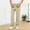 Khaki, variant on Mwjwdo Big Kids Boys Linen Blend Straight Pants, Solid Color with Large Pockets, Breathable Sports Casual Long Trousers Navy 6 Years