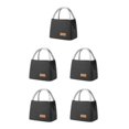 thumbnail image 1 of ZheElen Pack Lunch With Confidence Insulated Bento Bag Designed For Large Capacity Small+Black 5Set, 1 of 6