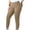 Khaki, variant on Women's Plus Size Solid Color Leggings, High Waisted Stretchy Yoga Pants, Slim Fit Pull On Trousers, Soft Casual Workout Pants for Daily Wear Black L