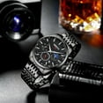 thumbnail image 3 of Nibosi New Luxury Brand Fashion Chronograph Quartz Men Watch Business Sport Waterproof Watch Men Male Clocks Relogio Masculino - Quartz Wristwatches, 3 of 6