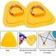 thumbnail image 5 of sweethay 6 piezas de acero inoxidable autoadhesivo PVC D-Ring parches paddleboard pontones amarres piezas de sujeción de repuesto al aire libre Bombillas para automóviles, 5 of 6