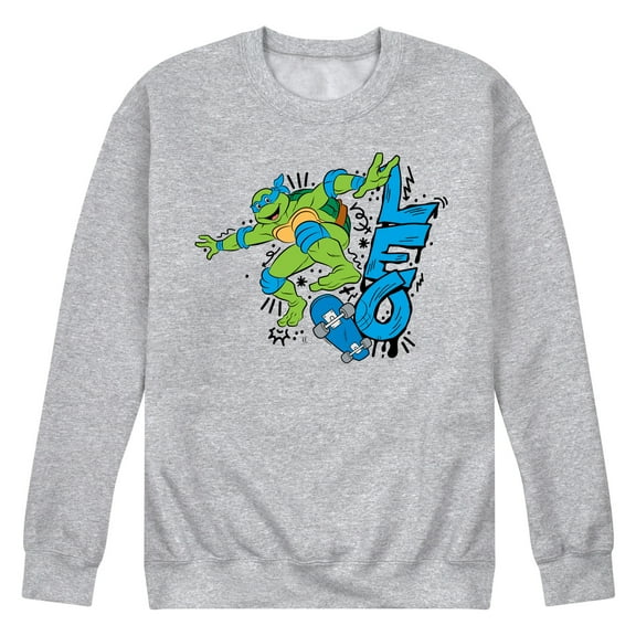 Teenage Mutant Ninja Turtles - Leo - Men's Crew Neck Fleece Pullover
