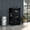 Black, variant on White Engineered Wood - Smooth Mobility - Family Gatherings - Serve Drinks Anywhere