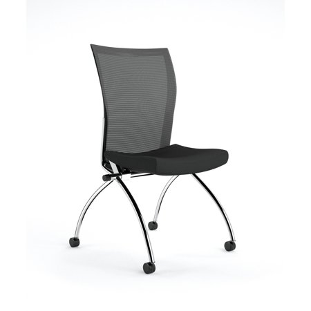 UPC: 0760771069711 | Mayline Valor High Back Training Chair without Arms – Black – 36.5 x 20 x 24 in.