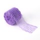 thumbnail image 1 of 10m Decorative Lace Ribbon Roll 4.5cm Width for Wedding Birthday Christmas (Purple), 1 of 1