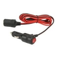 thumbnail image 1 of Encendedor De Cigarrillos, CC 12 V, 24 V, Salida 10‑15 A, Enchufes Macho Hembra Para Encendedor De Cigarros Con Fusible De 15 A Para Cámara De Coche, 1 of 7