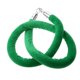 thumbnail image 1 of Cuerda de terciopelo de 5 pies - Cuerda gruesa con clips de metal pulido para puntales, 6 Verde kusrkot Cuerda de la cola, 1 of 8