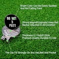 thumbnail image 3 of Golf Ball Marker Hat Clip Magnetic Hat Clips Durable Removable Ball Markers Attaches Easily to Cap Gifts for Men Women Golfer, 3 of 10