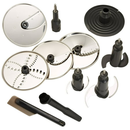 Breville - 1-Speed Food Processor - Brushed Aluminum