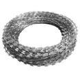 ALmi BTO22 Clipped Concertina Razor Wire Galvanized Steel 328.1