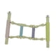 thumbnail image 4 of Escalera de 4 peldaños para loros pequeños, percha para jaula de pájaros, con montaje atornillado, versátil para cacatúas, periquitos y agapornis,, 4 of 8