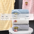 thumbnail image 3 of Shrysg Women's Wearable Bath Wrap Dress Quick Dry Absorbent Towel Robe with Pocket Strap Shower Cover Up for Spa Pool Pink, 3 of 6