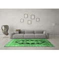 thumbnail image 3 of Ahgly Company Indoor Rectangle Persian Emerald Green Traditional Area Rugs, 6' x 9', 3 of 4