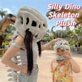 thumbnail image 2 of Spinosaurus Plush Dino Outfit, Dinosaur Skeleton Plush Costume, Wearable Dinosaur Skeleton,Themed Skull Coos-play Props, 2 of 7