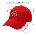 thumbnail image 3 of Iranian Flag Hat, Adjustable Emblem Baseball Cap for Men Women, Durable Daily Wear Cultural Sports Event Hat for Outdoor Casual Fashion and Gifts, 3 of 6