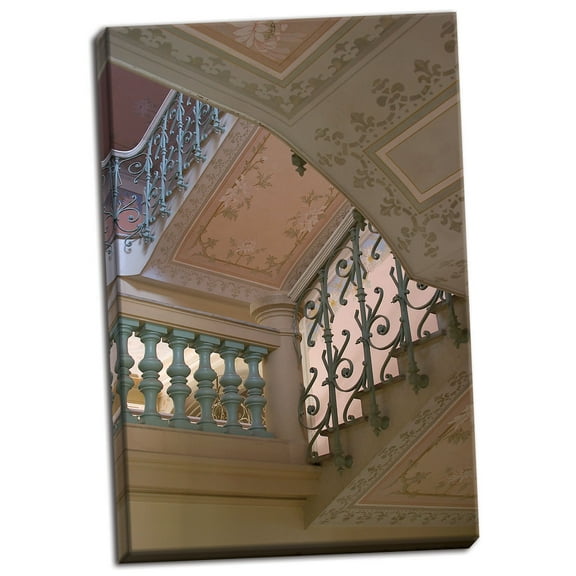 Gango Home Decor Belle Epoque II by Rita Crane (Ready to Hang); One 24x36in Hand-Stretched Canvas